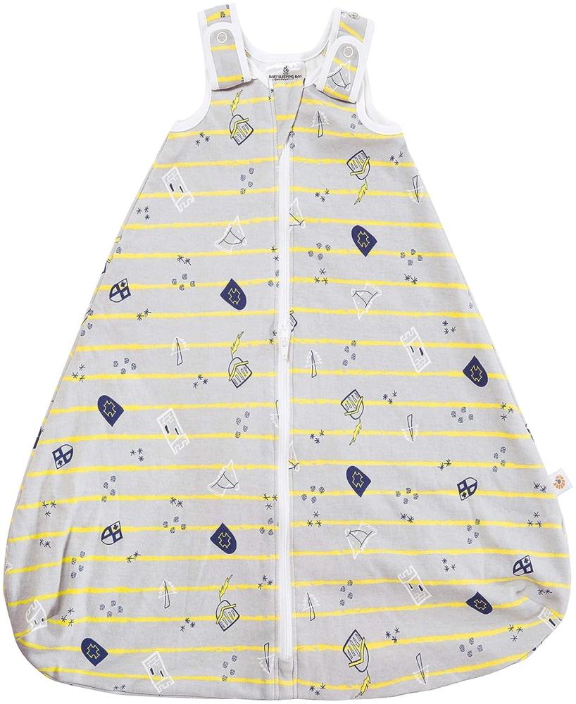 Ergobaby Babyschlafsack Sommer Neugeboren 56-62 Baumwolle, Sommerschlafsack Baby Schlafsack 0-6 Monate 0.5 TOG, Brave Knight Bild 1