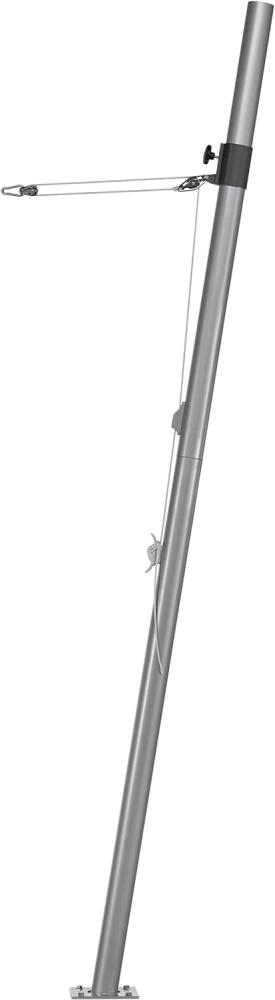 Schneider Mast für Sonnensegel, 251-00, Stahl, 11. 8 kg Silber Bild 1