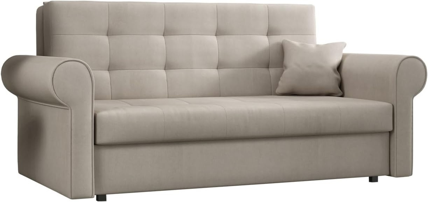 Mirjan24 'Viva Silver III' Schlafsofa, Beige, 85 x 98 x 168 cm Bild 1