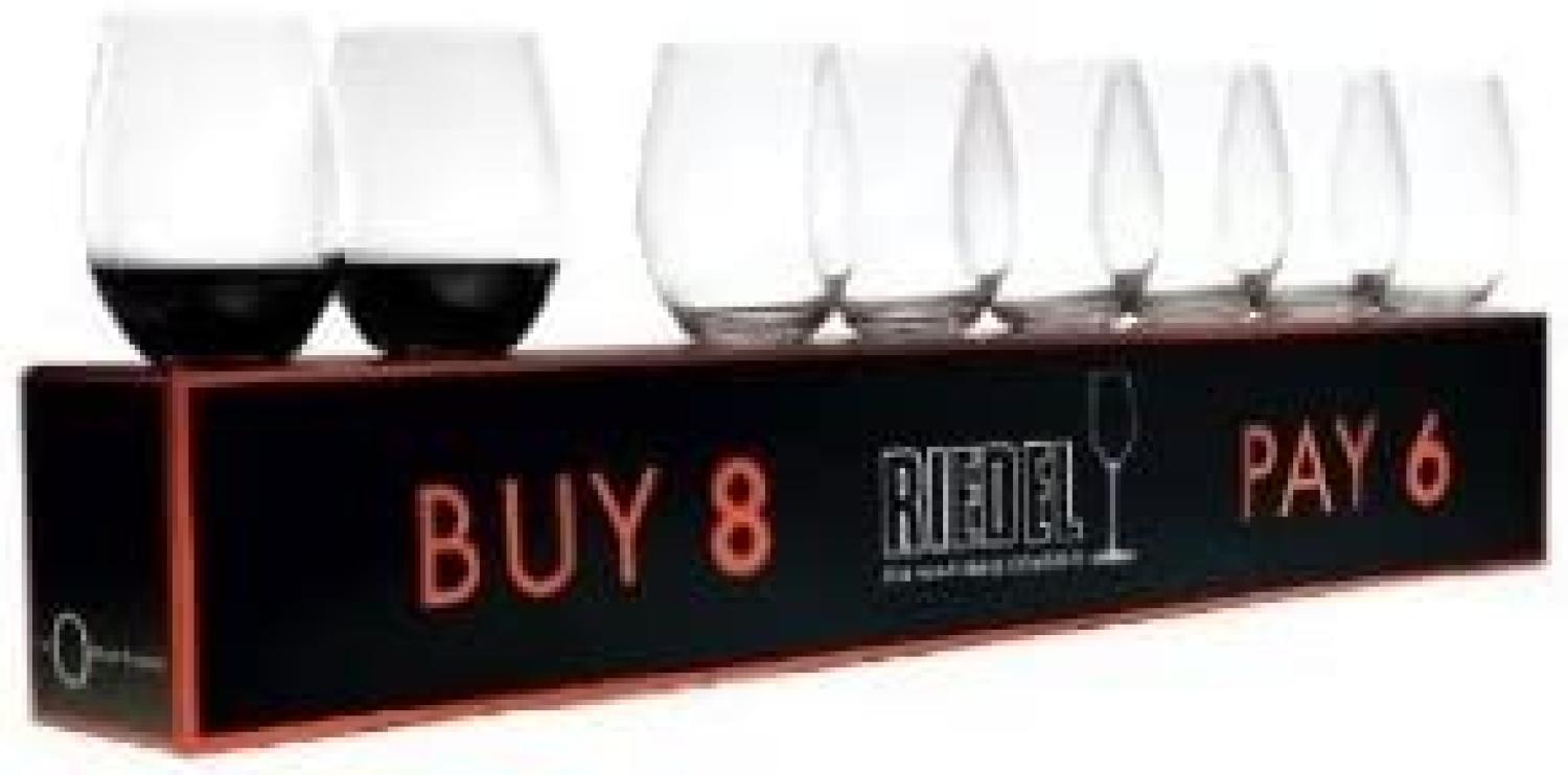 Riedel 5414-50 O Wine Tumbler Weingläser, Bleifreies Kristallglas, 21. 1 Fluid_Ounces, farblos Bild 1