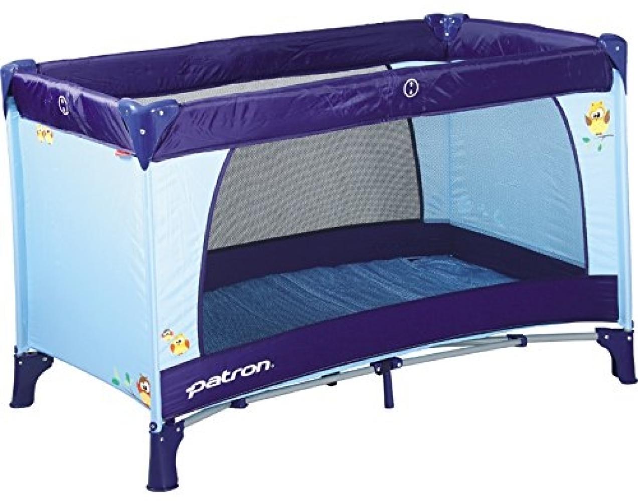 Patron 'Skippy' Reisebett, Polyester, max. belastbar bis 20 kg,  blau Bild 1