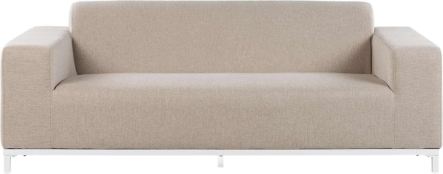 Gartensofa ROVIGO Polyester Beige Bild 1