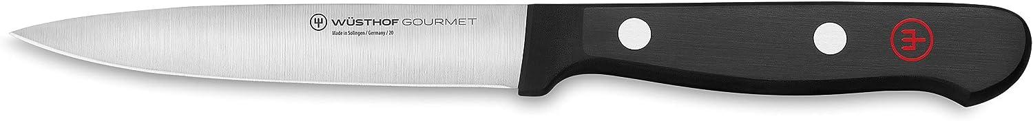 WÜSTHOF Gourmet Gemüsemesser 10cm, Schwarz,silber Bild 1