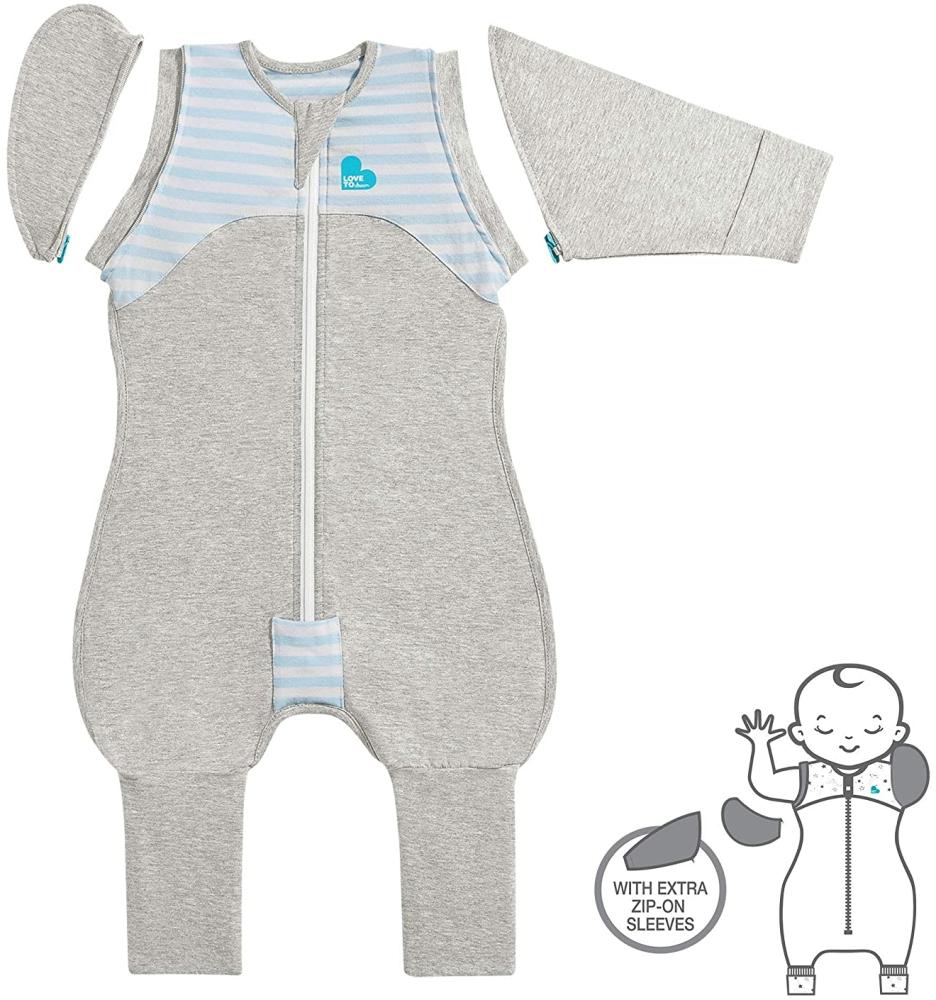 Love to Dream Baby-Pucksack Swaddle Up Transition Suit Stufe 2 L Blau Bild 1