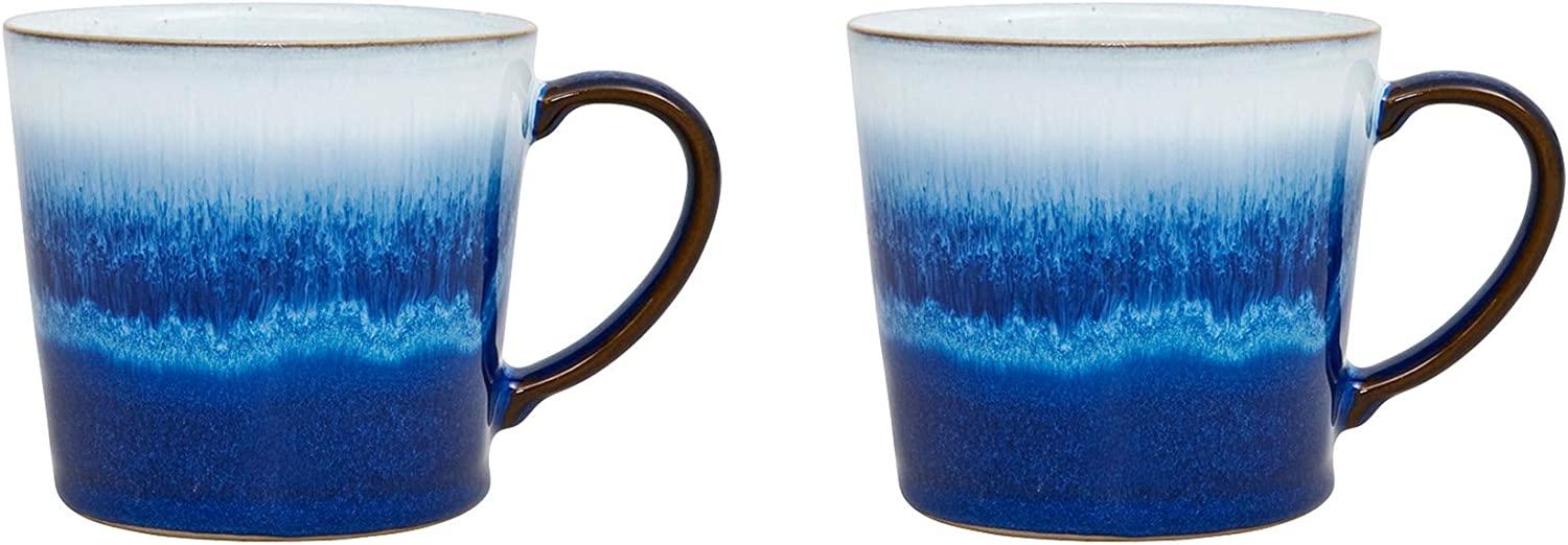 Denby Azurblau, Steingut, blau, 2 Stück Bild 1