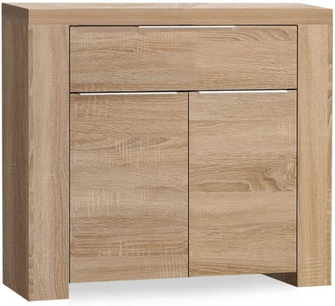 Kommode Calvin 81 Eiche Sonoma 105x87x42 Bild 1