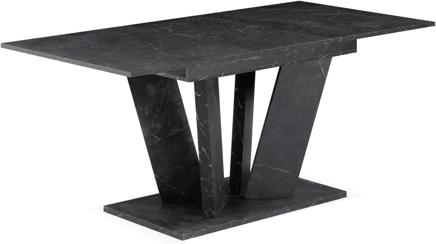 B&D home Säulen-Esstisch WILLEM, ausziehbar, 120-160cm, 4-6 Personen Bild 1