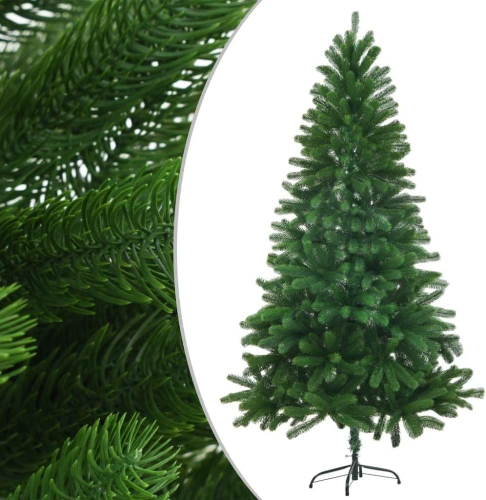 vidaXL Künstlicher Weihnachtsbaum Naturgetreue Nadeln 150 cm Grün 246398 Bild 1