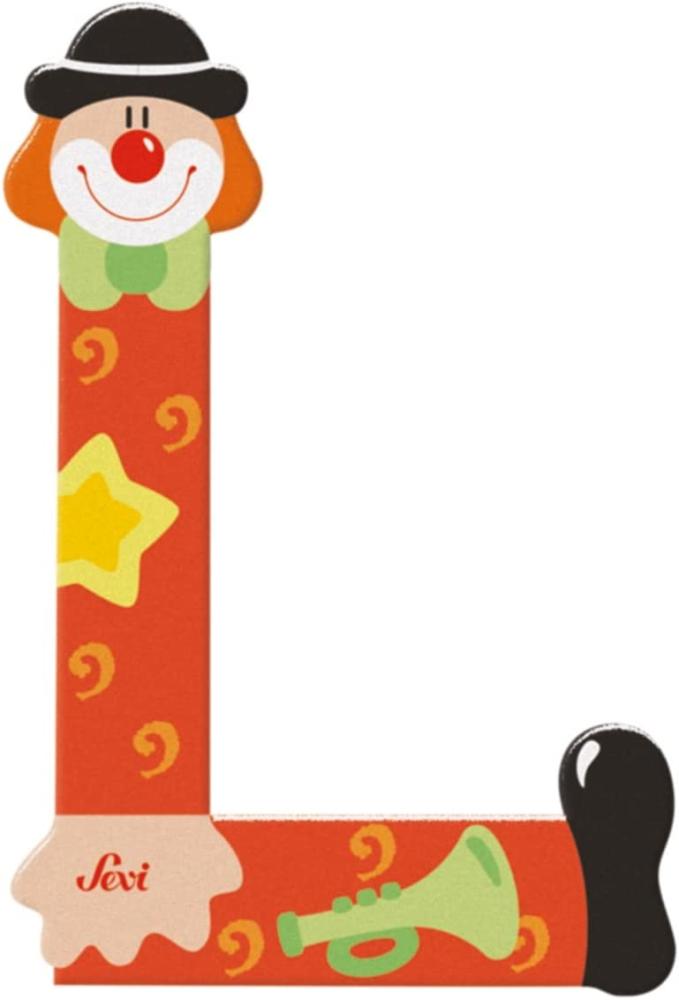 Sevi Wooden letter L Clown (81748) Bild 1