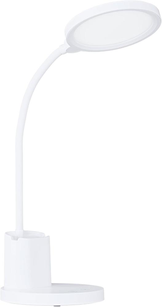 Eglo 75724 Tischleuchte REHAMNA LED Kunststoff weiß 2,1W 2700-6500K H:55cm Ø15cm dimmbar mit Touchdimmer Bild 1