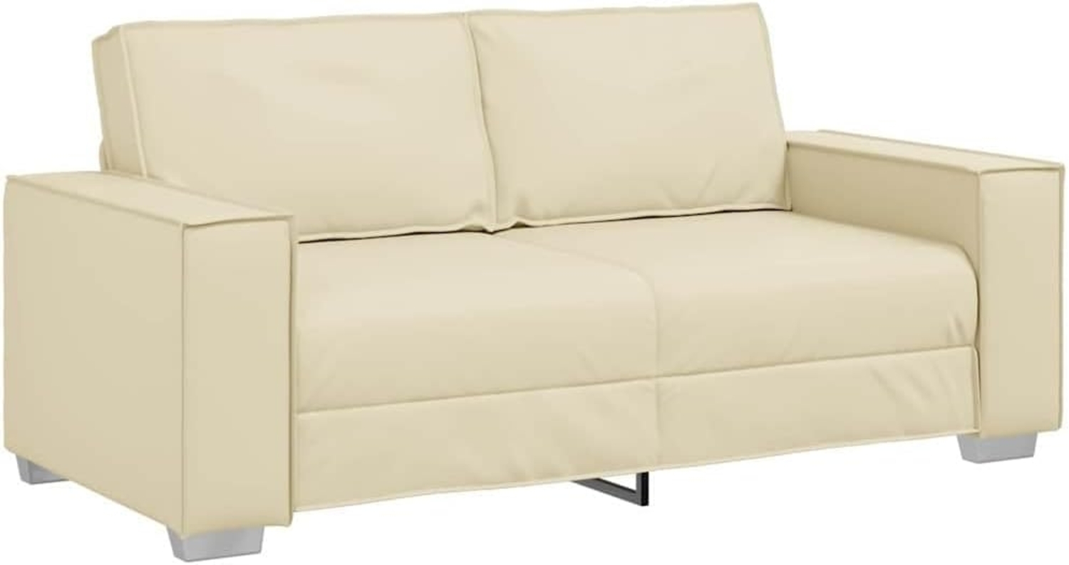 vidaXL Sofa Creme 180 x 78 x 84 cm Stoff 4105052 Bild 1