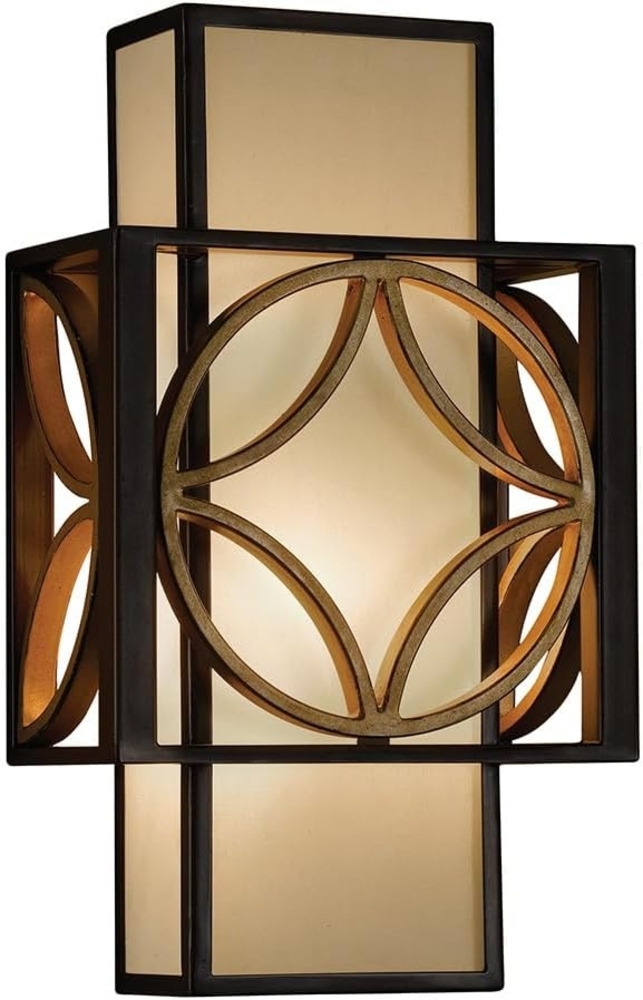 Elstead Lighting Remy 1-Light Wandleuchte Bronze Gold 1-flammig E14 Bild 1