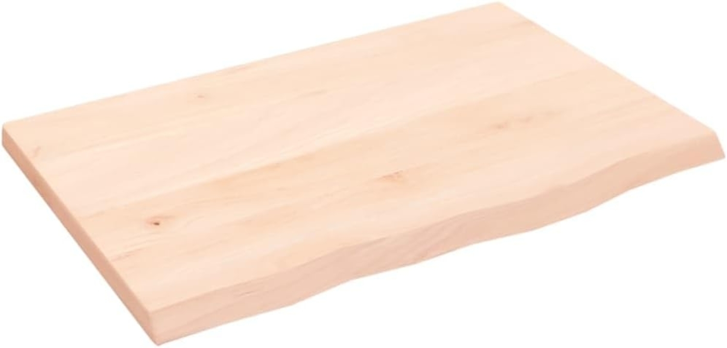 vidaXL Waschtischplatte 60x40x2 cm Massivholz Unbehandelt 3156008 Bild 1