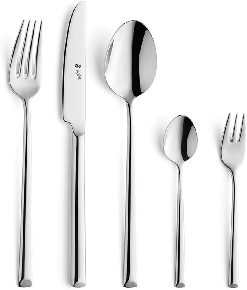Paul Wirths VIVENDI Besteckset 30-teilig PVD schwarz hochglanzpoliert Bild 1