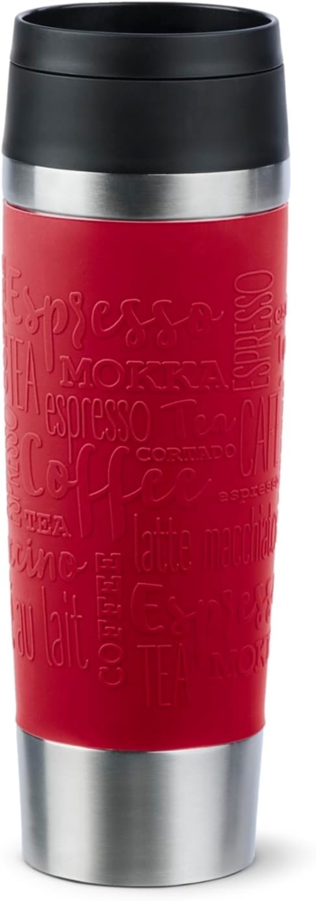 EMSA Thermobecher Travel Mug Classic, Dunkelrot, 0.5 l Bild 1
