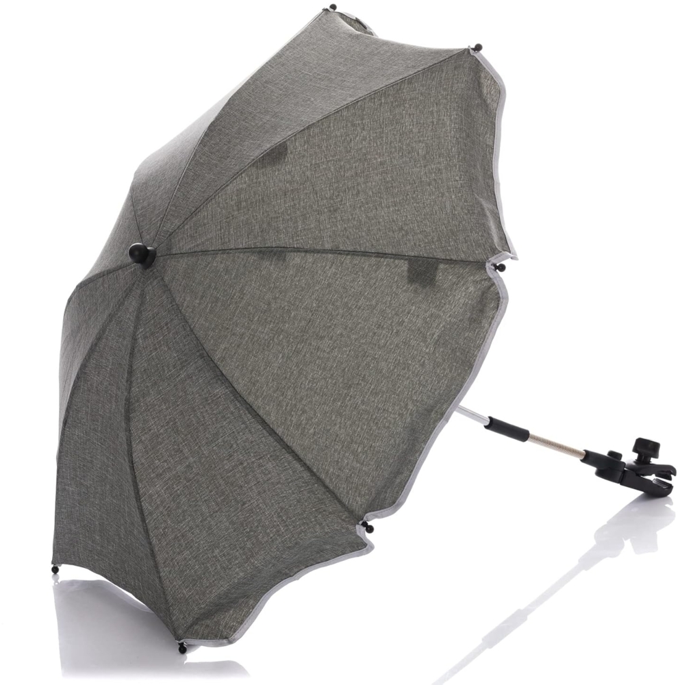 Fillikid Kinderwagen-Sonnenschutzhülle Fillikid Sonnenschirm Melange Exclusiv Sonnenschutz für Kinderwagen & Buggy, UV Schutz 50+, abnehmbare Universalhalterung, Wasserdicht, passend für runde und ovale Gestelle, Universal aus 100% Polyester Bild 1