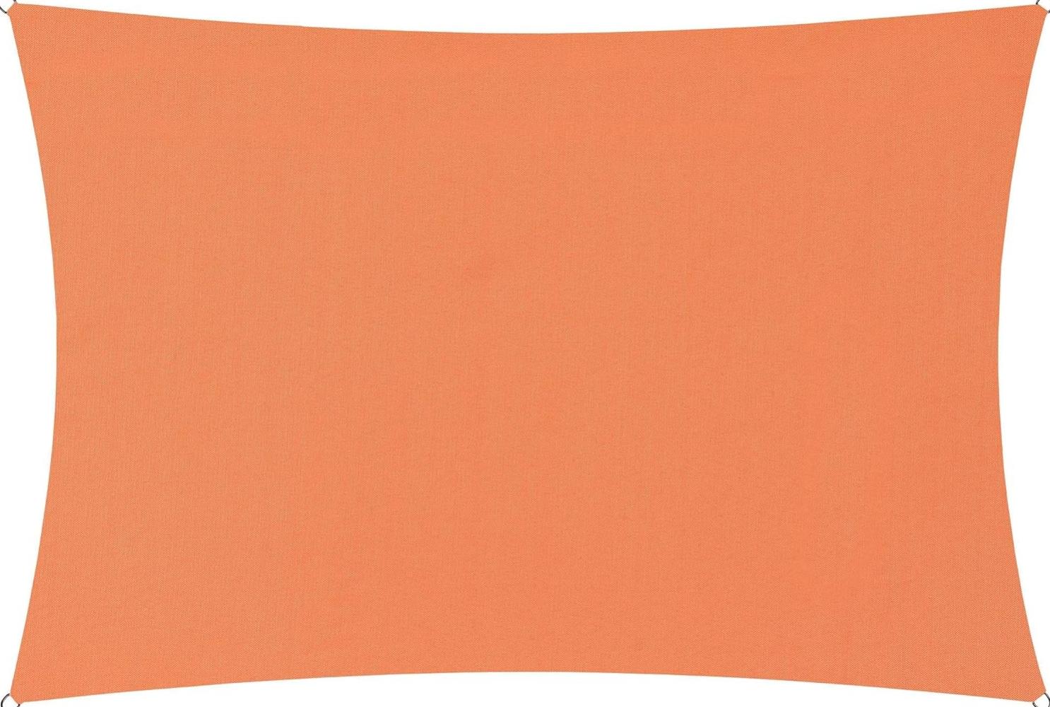 Lumaland Sonnensegel Polyester Rechteck 2x3 Meter Orange Bild 1