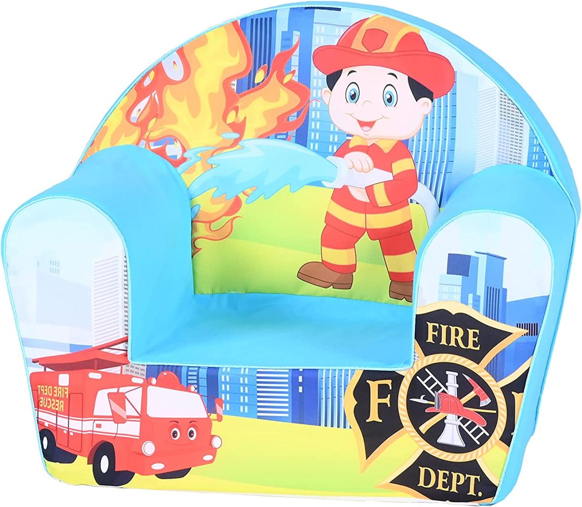 Knorrtoys 'Paul Firestation' Kindersessel blau Bild 1