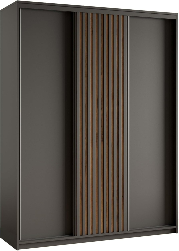 Masseno Schwebetürenschrank VONTE Kleiderschrank mit Schubladen Schrank Schlafzimmerschrank Bild 1