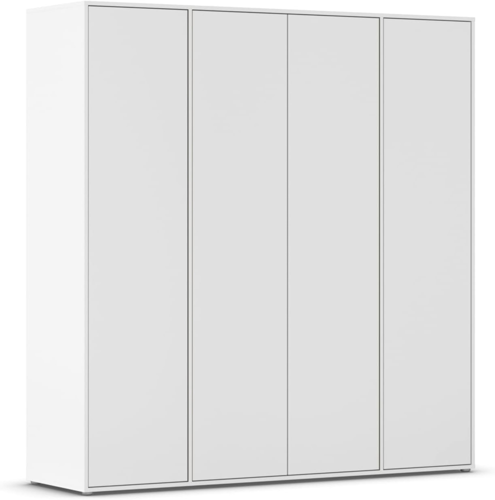 rauch Drehtürenschrank Kleiderschrank Schrank Garderobe Wäscheschrank NABILA viel Stauraum (in 3 verschiedenen Ausstattungen BASIC/CLASSIC/PREMIUM) in 2 Breiten mit Push-to-Open Funktion TOPSELLER MADE IN GERMANY Bild 1