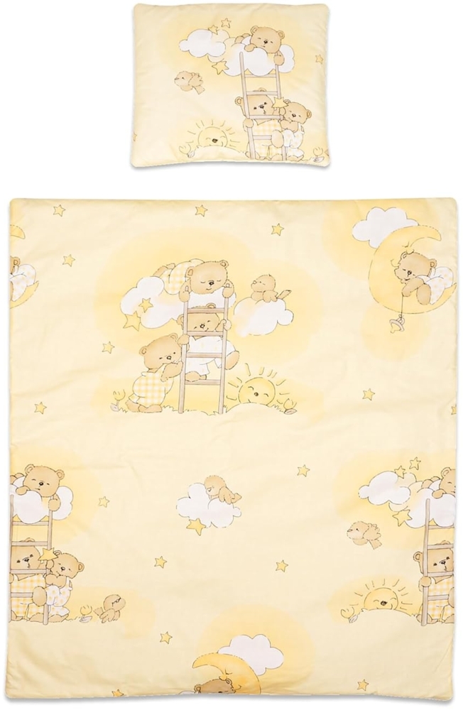 2-teiliges Baby Kinder Bettbezug 80x70 cm mit Kopfkissenbezug - Muster 3 Bild 1