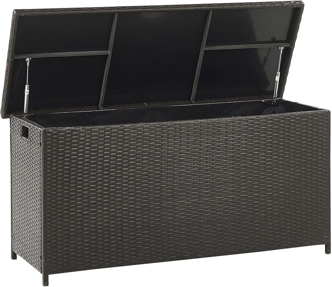 Aufbewahrungsbox MODENA 126 cm 46 cm Braun Bild 1