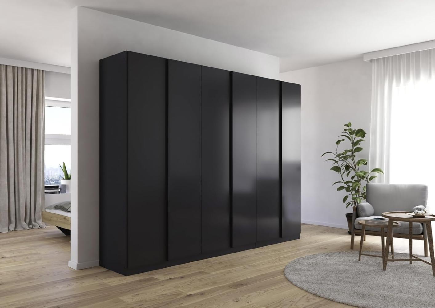 Drehtürenschrank >Modesty< in grau metallic - 271x210x54 (BxHxT) Bild 1