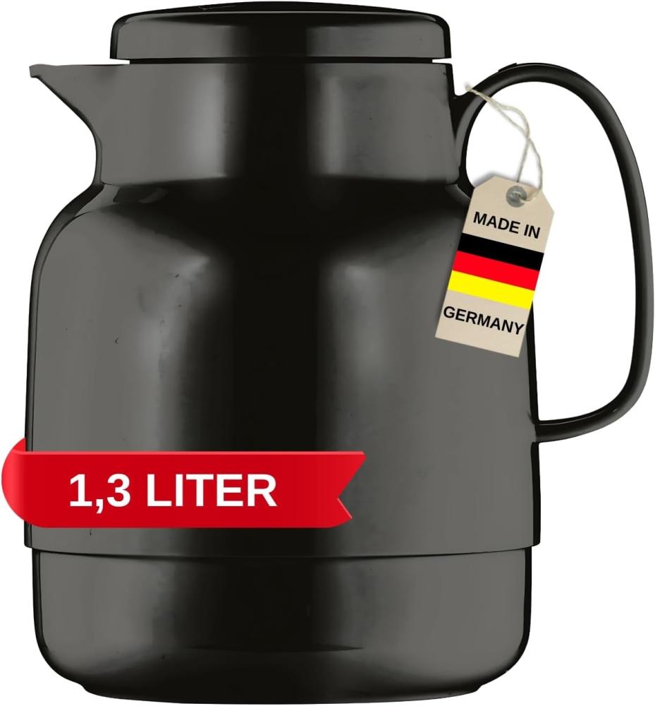 Helios Isolierkanne 1,3 l schwarz 3355-002 Bild 1