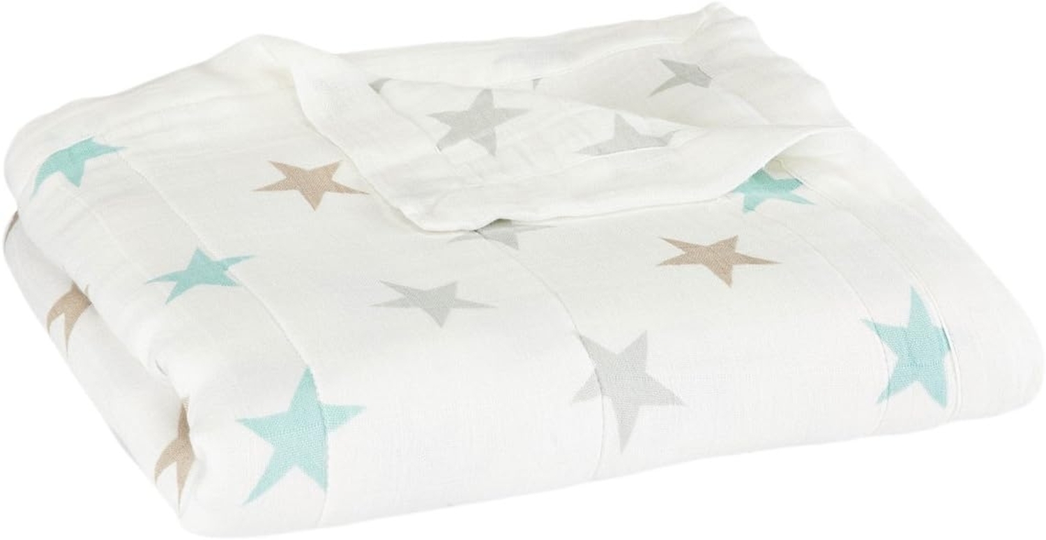 Aden + Anais 'Silky Soft Dream' Kuscheldecke Musselin weiß, Milky Way Bild 1