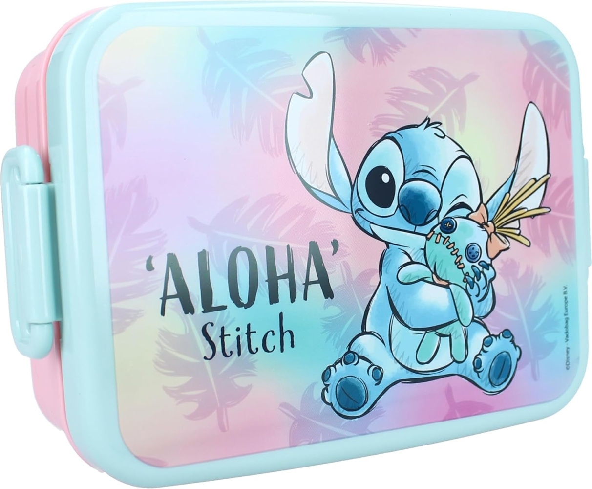 Lilo & Stitch Brotdose – Perfekt für Kinder, ideal für Schule & Ausflüge Bild 1