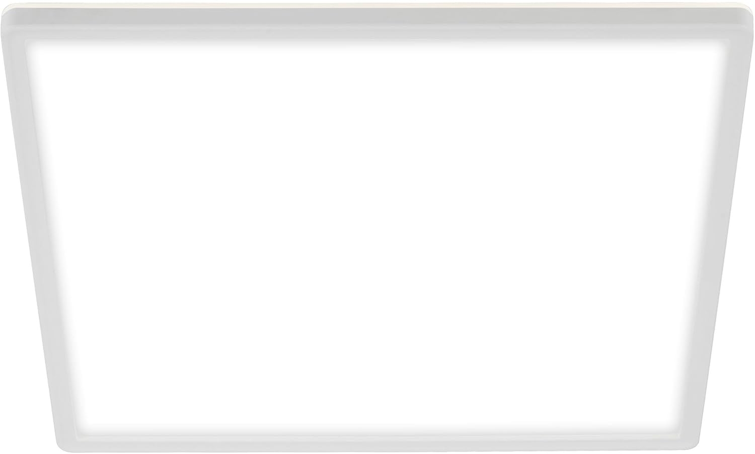 Briloner LED Deckenleuchte Slim Case weiß 42 x 42 cm warmweiß Bild 1