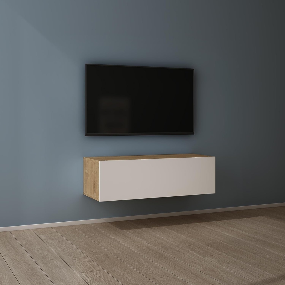 Mai & Mai Lowboard Lowboard TV Schrank Fernsehschrank Hängend Fernsehtisch Holz Sideboard Bild 1