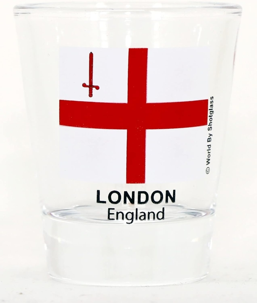 London England Coat Of Arms Shot Glass by World By Shotglass Bild 1