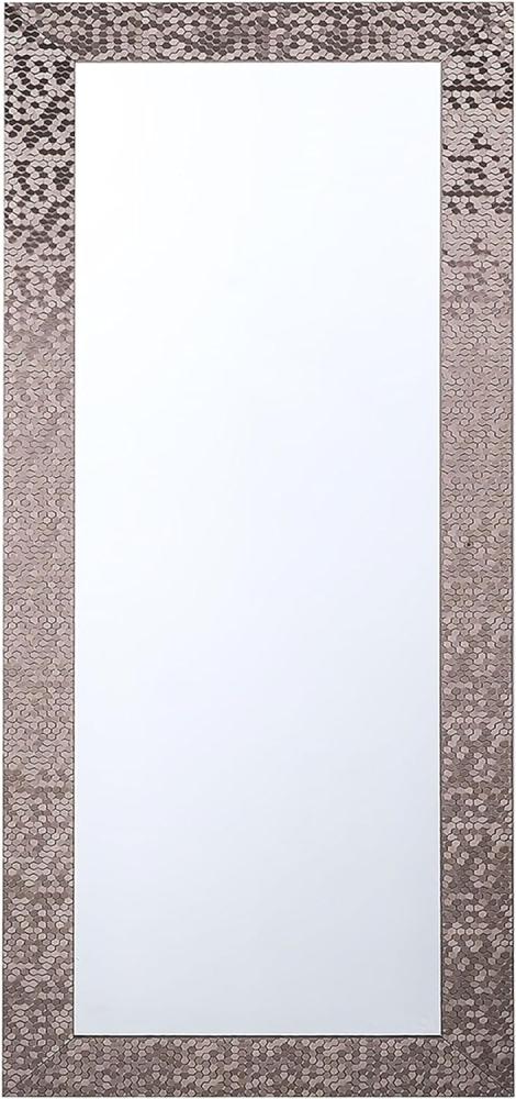 Wandspiegel braun rechteckig 50x130 cm MARANS Bild 1