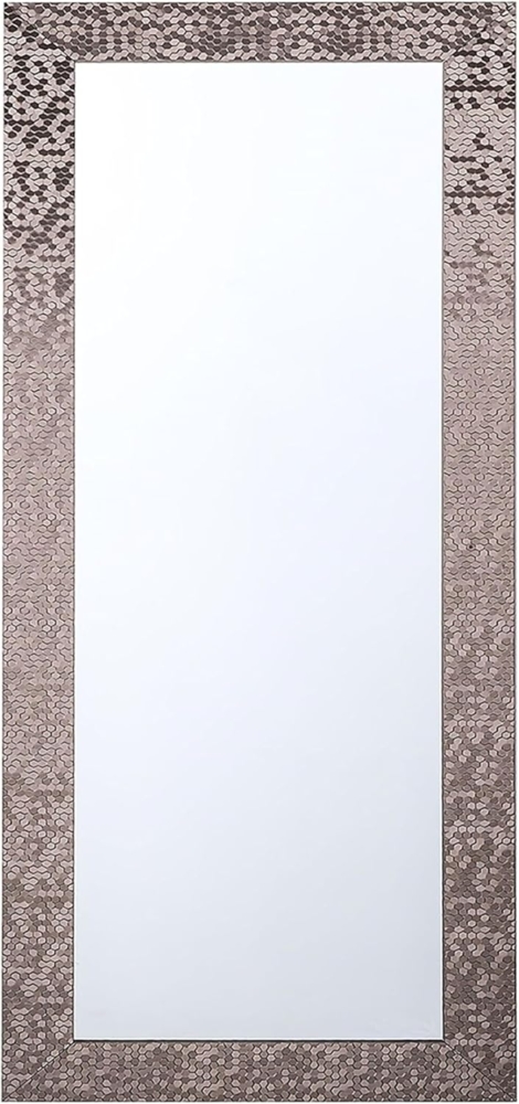 Wandspiegel braun rechteckig 50x130 cm MARANS Bild 1