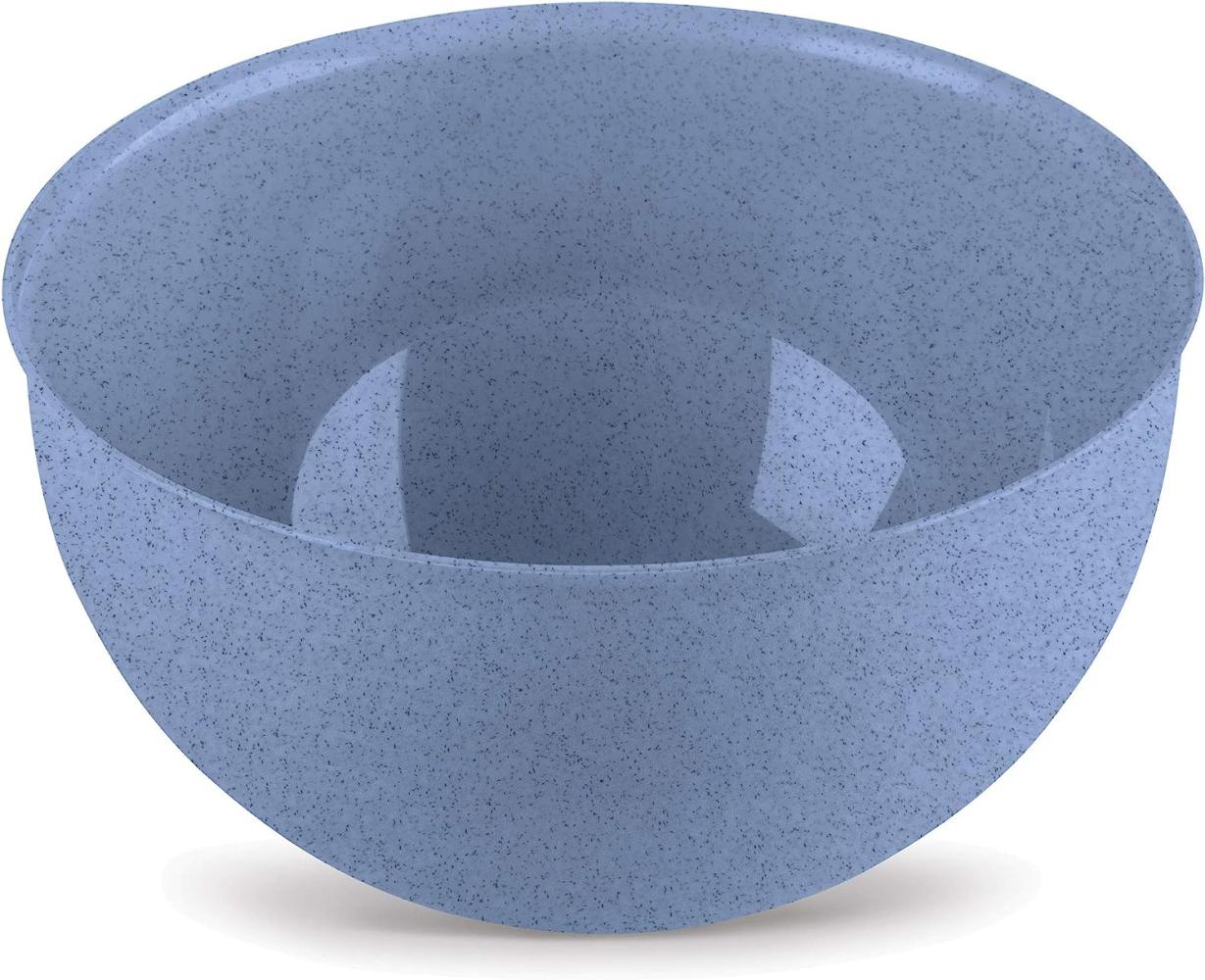 Koziol Schüssel Palsby M, Schale, Schälchen, Bowl, Thermoplastischer Kunststoff, Organic Blue, 2 L, 3805671 Bild 1