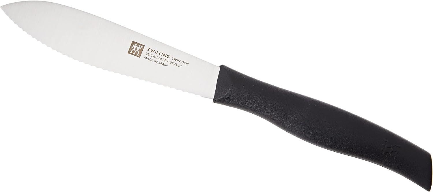 ZWILLING TWIN Grip Brötchenmesser 11 cm, Schwarz Bild 1