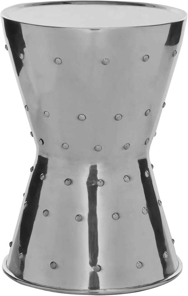 SAFAVIEH Decorative Stool Metal Stool, in Silver, 35 X 35 X 50 Bild 1