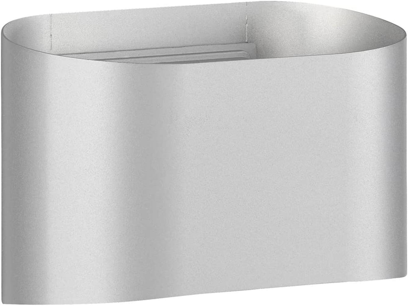 Fischer & Honsel 30425 Wandleuchte Wall 2-flammig silber IP44 3000K Bild 1