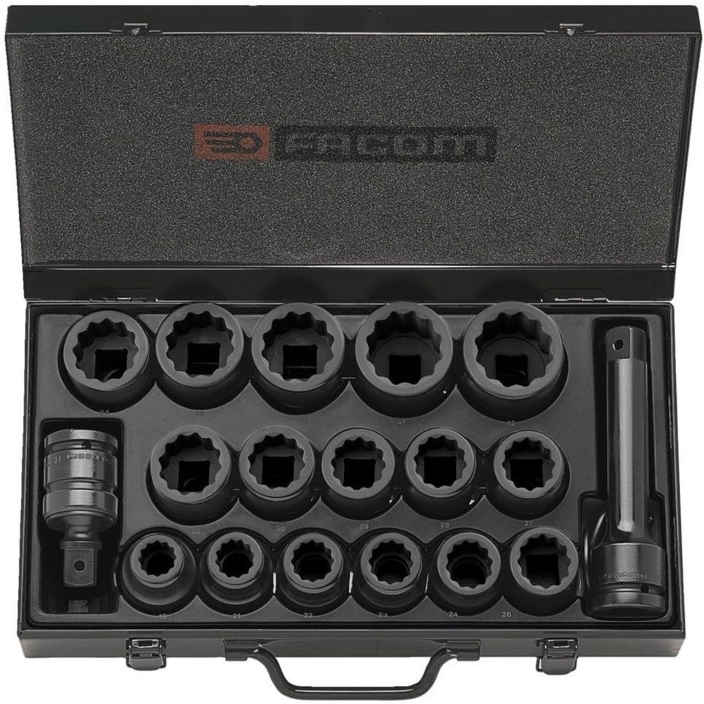 Facom IMPACT-Steckschluessel 3/4Z, Set 18-tl Bild 1