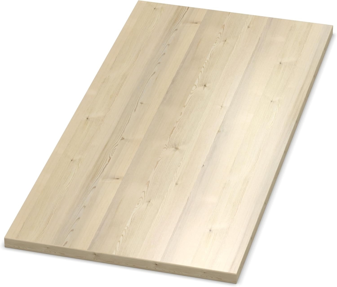 AUPROTEC Tischplatte 19mm Polar Pine Urus 1000 mm x 1000 mm Holzplatte Dekor Spanplatte mit Umleimer ABS Kante Auswahl: 100x100 cm Bild 1