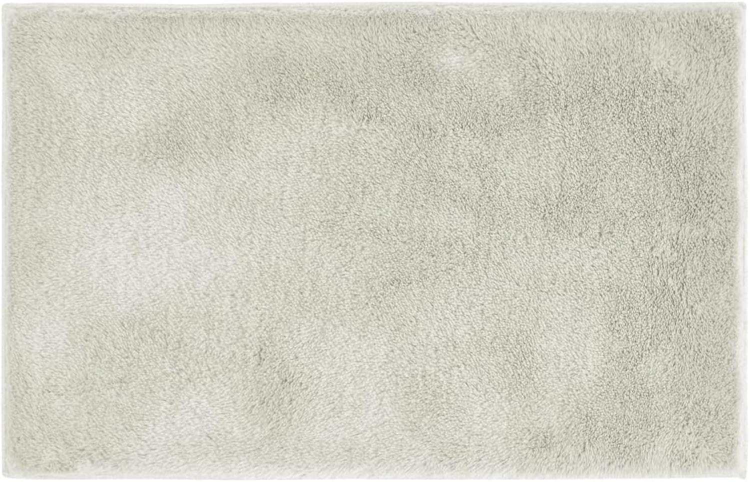 andiamo Badematte rutschfest Florida - Badezimmerteppich weich und flauschig - Badteppich rutschfest waschbar Duschvorleger Badvorleger für Badezimmer 50x80 cm beige Bild 1