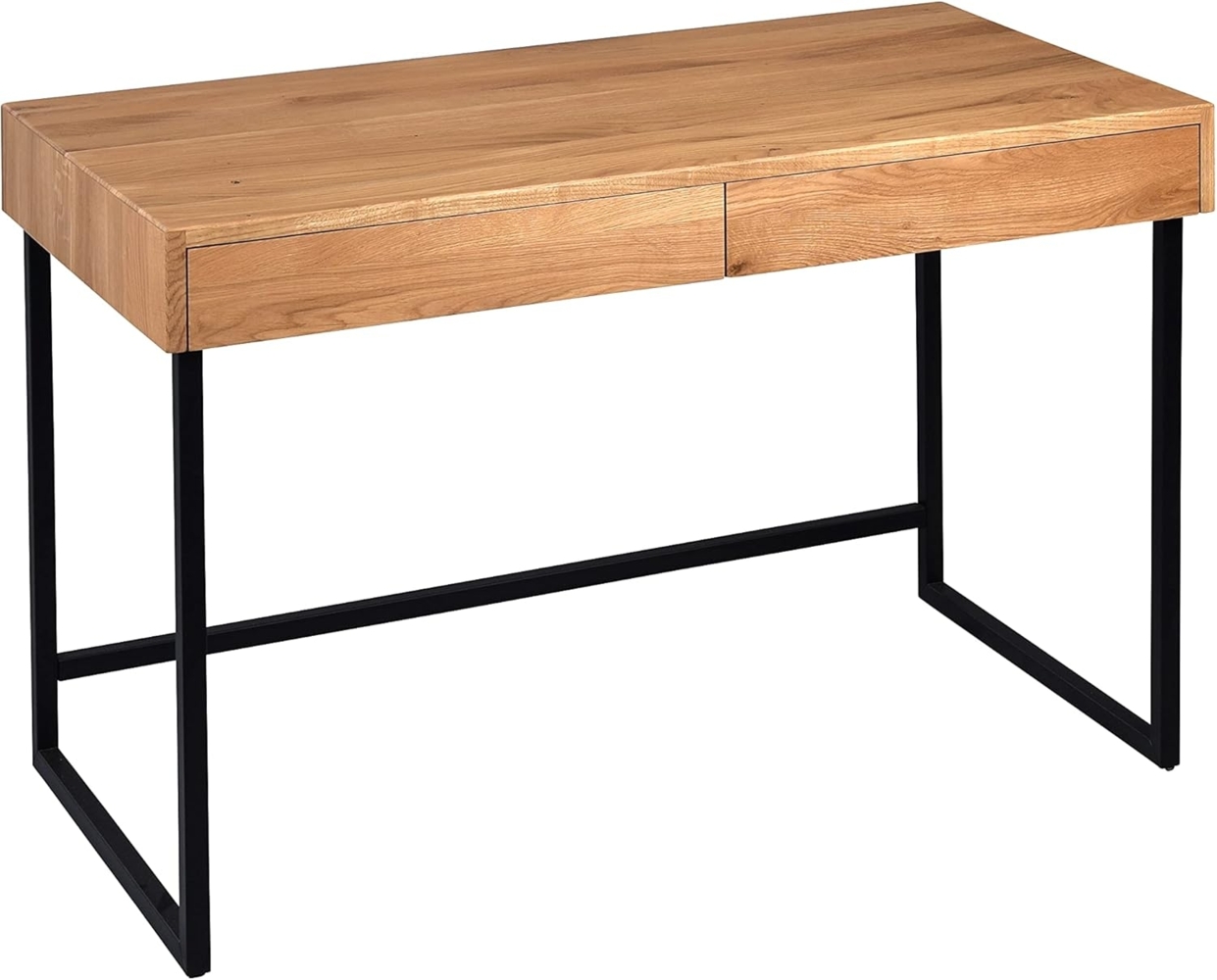 M2 Kollektion Salsa Schreibtisch, Holz, braun, schwarz, 120 x 75 x 60 cm Bild 1