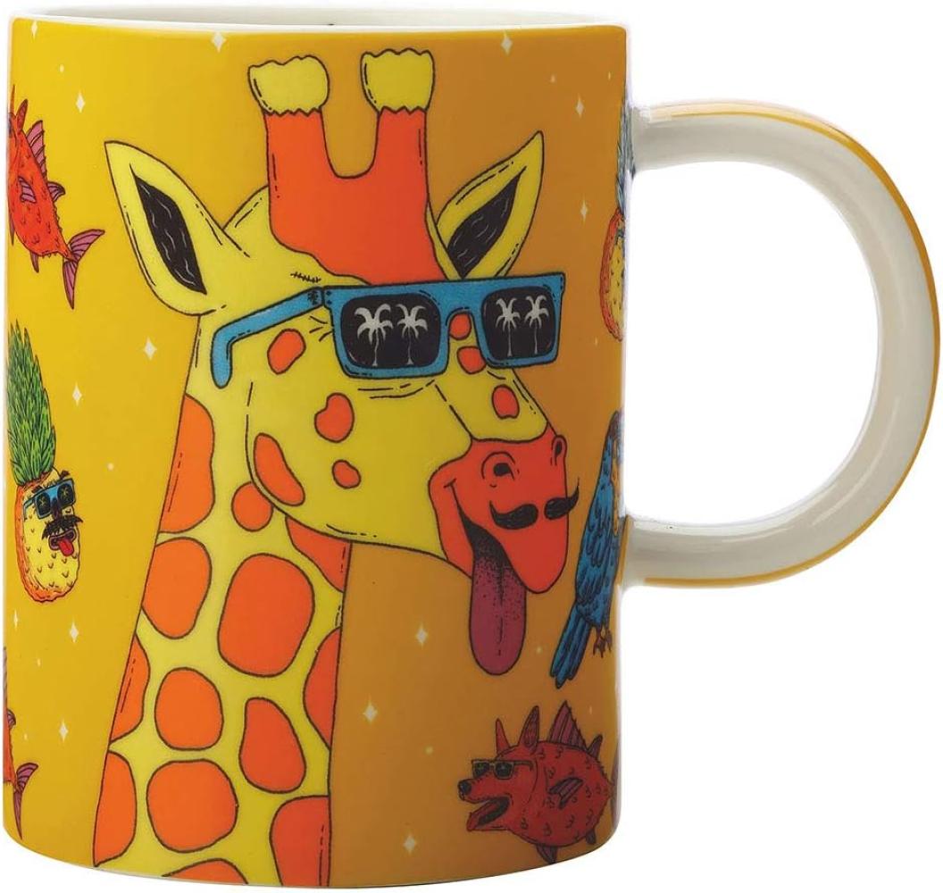 Maxwell & Williams DX0700 MULGA Becher Giraffe, Porzellan, in Geschenkbox Bild 1