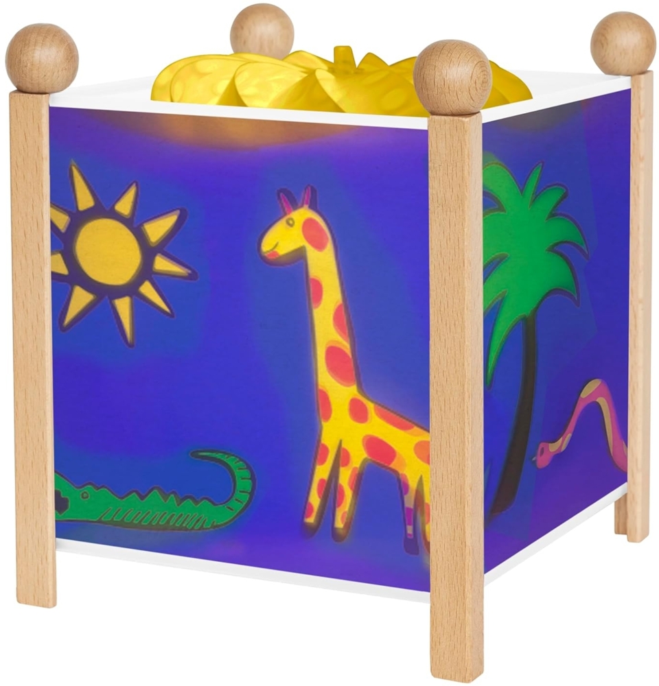 Nacht Licht - Magische Laterne Dschungel - Natur 12V Bild 1