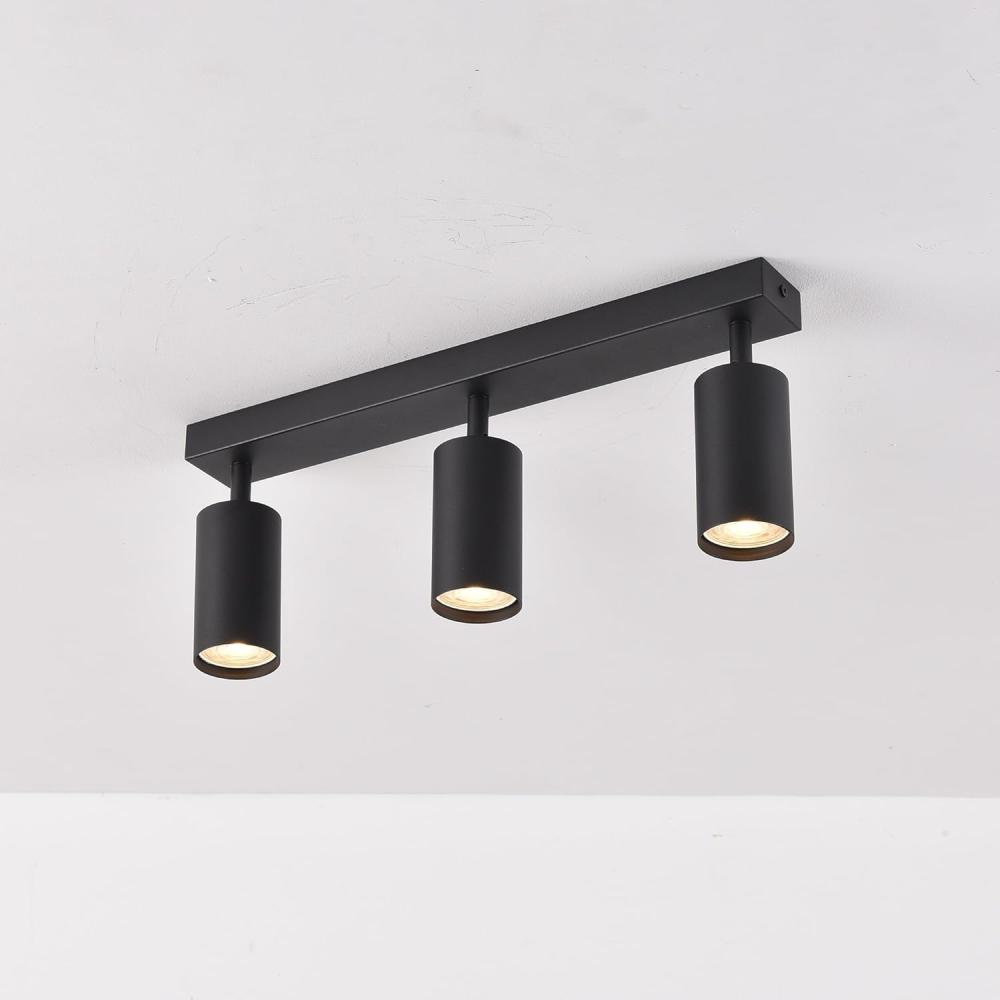 LED 3-flammig Deckenleuchte schwenkbar TRIO schwarz Bild 1