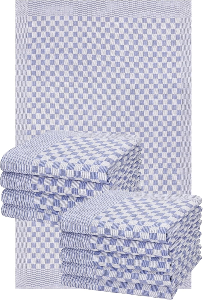 Betz Geschirrtuch 10 tlg. Set 50x100 cm Küchentuch Baumwolle Meinor Grubentuch, (Set, 10-tlg, Geschirrtücher Küchentücher Handtücher), extrem strapazierfähig saugstark trocknergeeignet Gastronomiequalität Bild 1