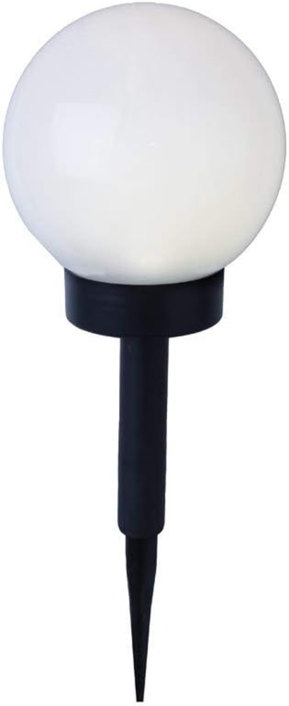 Best Season LED-Solar-Kugel, Ø 15 cm, Akku inkl, Weiß Bild 1
