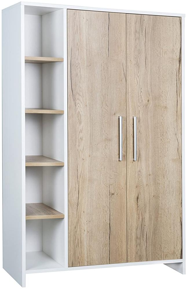 Schardt 'Eco Plus' Kleiderschrank 2-türig mit Standregal Bild 1