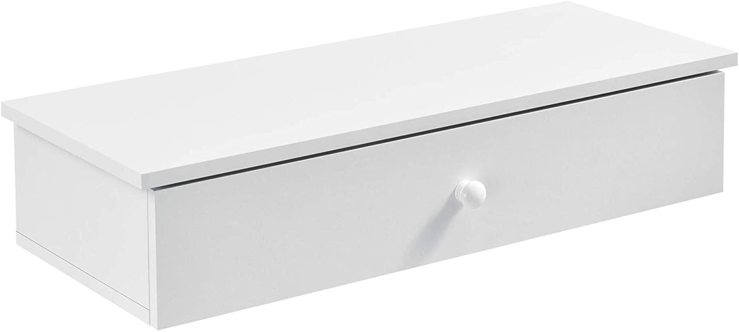 en. casa Wandregal mit Tür weiß Bild 1